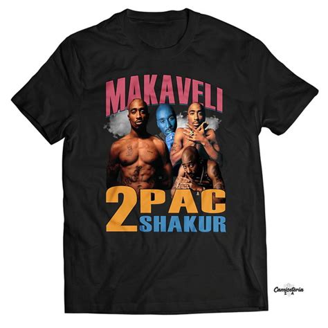 Camisa 2pac Dead Tupac Shakur Thug Life Hip Hop 2pac Gangsta