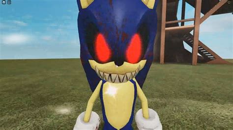 NEW SONIC EXE V2 NPC TEST JUMPSCARE Roblox Piggy FANGAME YouTube