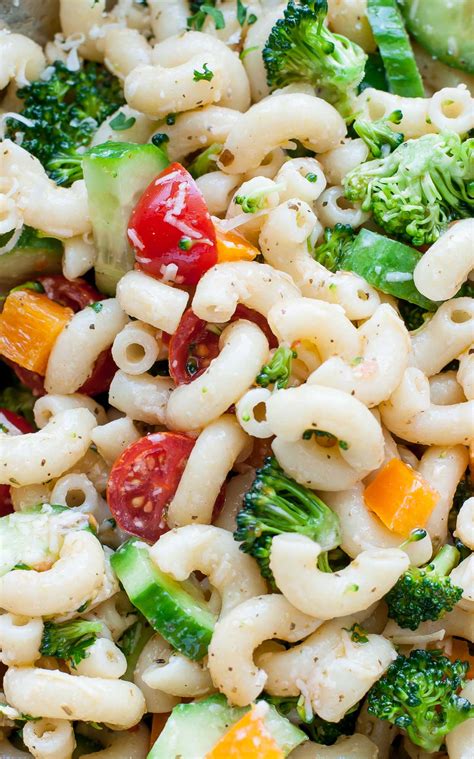 elbow macaroni salad italian dressing