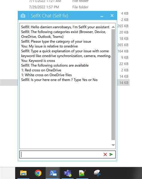 SelfX (Self fix): a tool allowing users to solve their issues