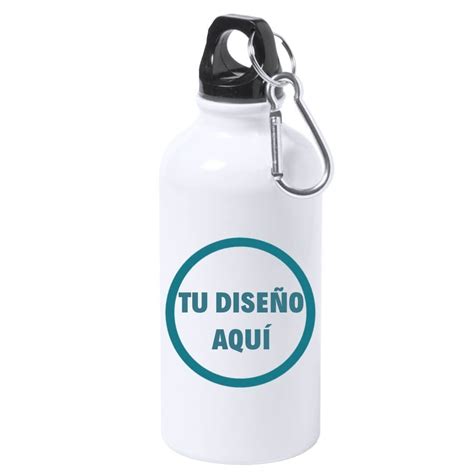 Botella Aluminio Personalizada Con Foto O Logo Botellas Aluminio