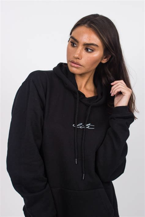 Signature Hoodie Black Elite Clothing Ec