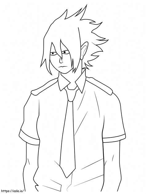 Triste Tamaki Amajiki Para Colorear