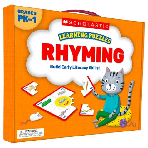 Product: LEARNING PUZZLES RHYMING - Teacher Resource - School Essentials