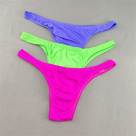 Swimwear Brief Men Mini Thong Underwear Bikini Swimsuit Beachwear Male G String Ebay