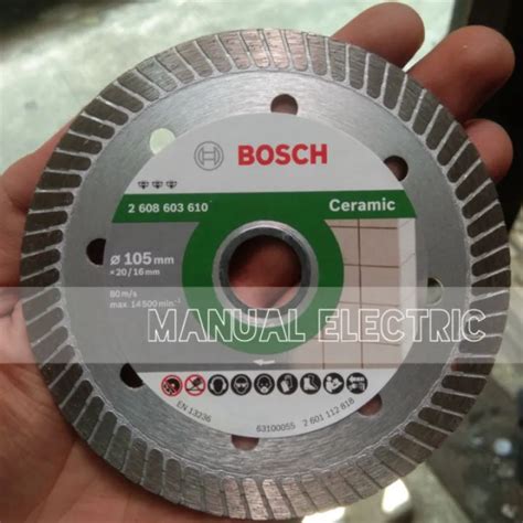 Bosch Mata Potong Granit Keramik Turbo Inch Diamond Cutting Wheel