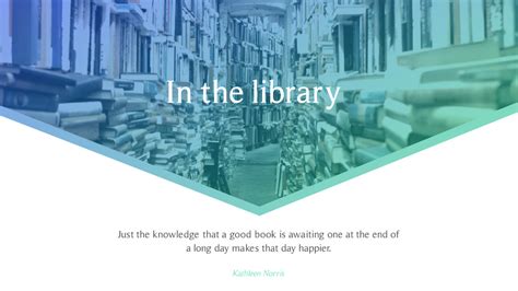 University Library Ppt Templates