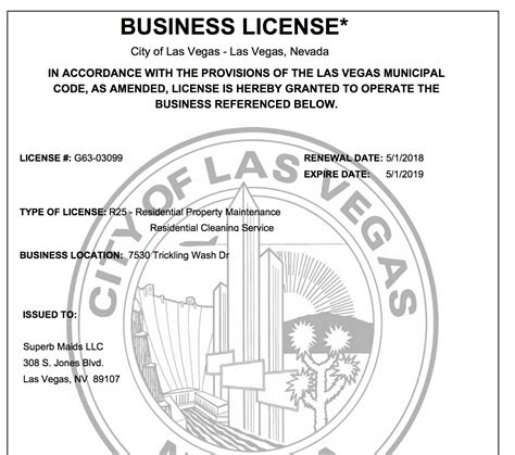 Las Vegas Nevada Business License Search Cablalapa