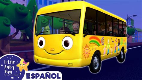 Las ruedas del autobús clásico Canciones Infantiles Little Baby Bum