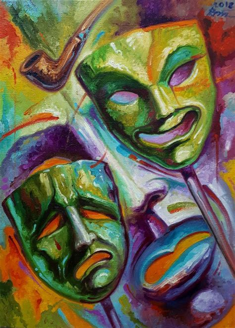 theater masks
