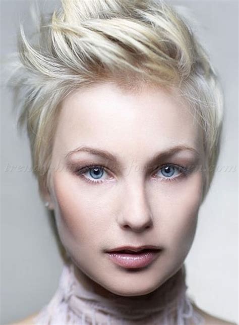 Short Blonde Spiky Haircuts