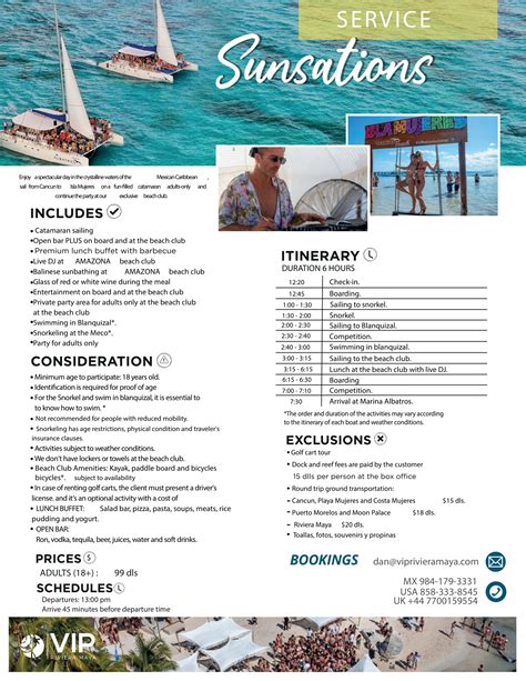 Isla Mujeres Sunsations Catamaran Tour - Vip Riviera Maya