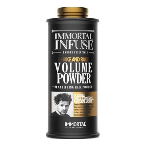 Immortal Infuse Mattifying Hair Volume Powder G Black