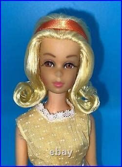 Vintage Barbie Doll OOAK Blonde Hair NO BANGS FRANCIE Repaint Reroot By Niccole Vintage Japan Doll