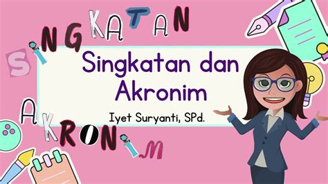 singkatan  akronim youtube