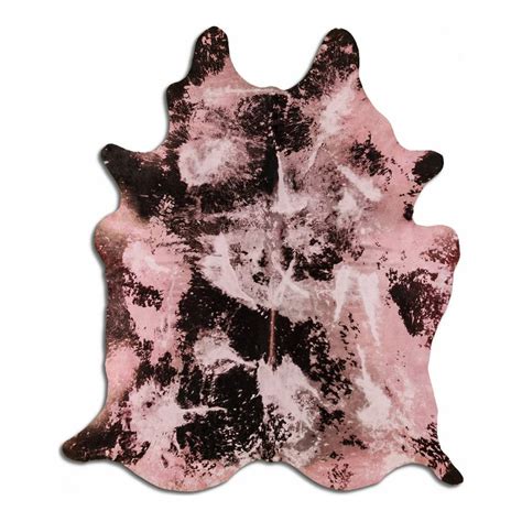 Pink Cow Hide 265x220cm Brandalley