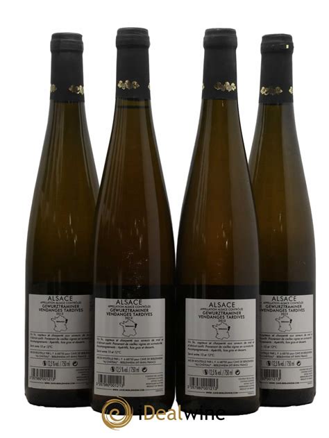 Acheter Alsace Gewurztraminer Vendanges Tardives Cave De Beblenheim