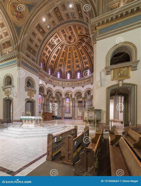 Cathedral Of The Sacred Heart Of Richmond Editorial Stock Image Image