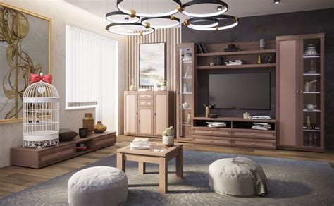 Тумба под телевизор Орнета Орех клифтон дымчатый (б) купить в Москве ...