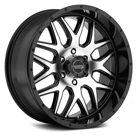 AMERICAN RACING AR910 1PC Wheels Gloss Black With Machined Face Rims