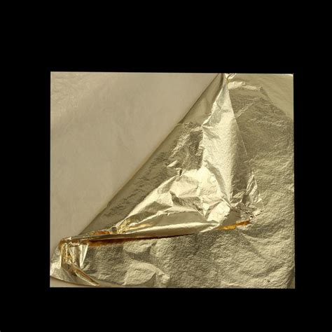 Золотая фольга для рукоделия. Набор 100 шт 16*16 см купить недорого ...