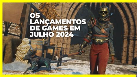 Lançamentos de Games em Julho 2024