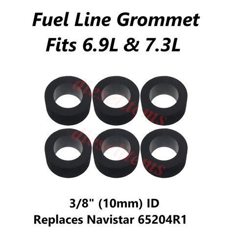 265204r1 Dt466 Fuel Line Seal Sleeve For 69 L And 73 L Diesel Items