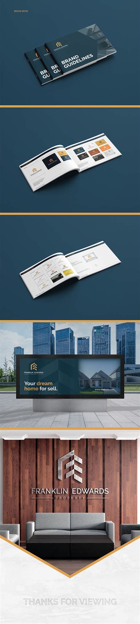 Real Estate Branding Realty Brand Identity Logo Design On Behance