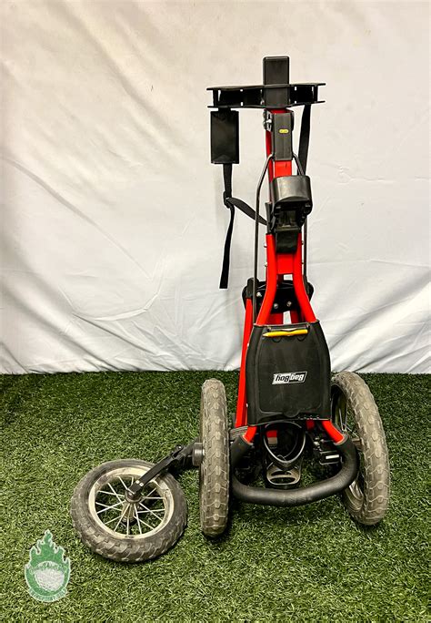 Bag Boy Sc 525 3 Wheel Golf Red Push Cart Ships Free Score Card And Drink Holder · Swingpoint Golf®