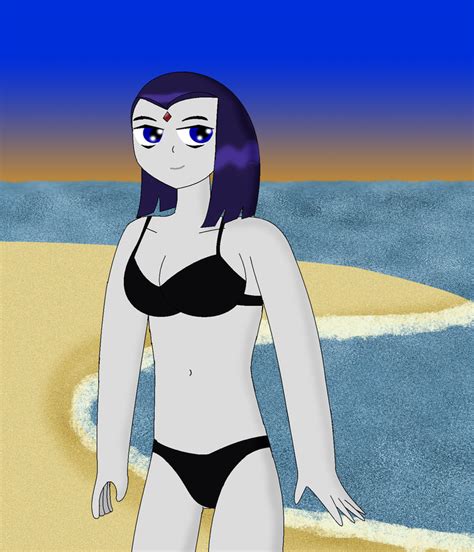 Raven Bikini Pose By Cyber Murph On DeviantArt