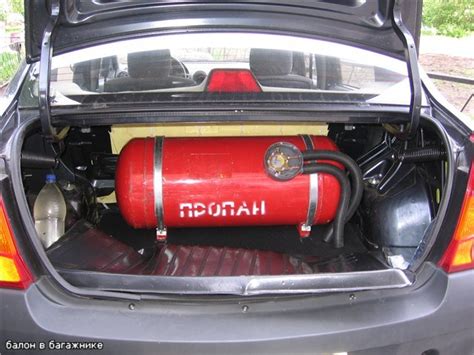 Газовое оборудование для автомобиля, принцип работы