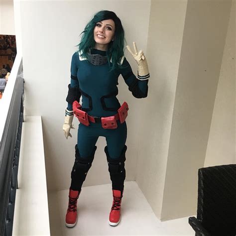 Female My Hero Academia Izuku Midoriya Nude Cosplay Collection Nudecosplaygirls