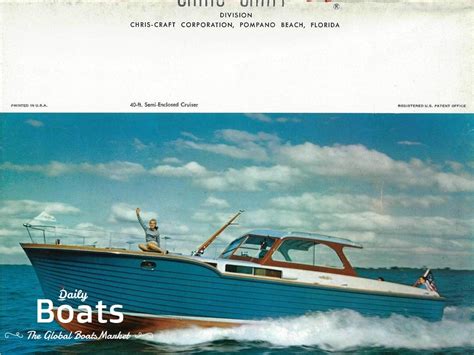 1959 Chris Craft Seaskiff Semi Enclosed Cruiser For Sale View Price