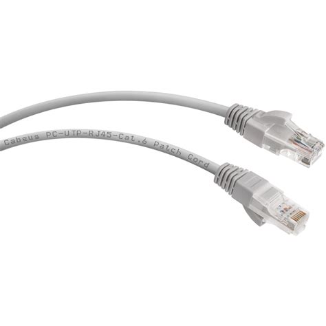 Патч-корд Cabeus PC-UTP-RJ45-Cat.6-5m, 5м: купить в интернет магазине ...