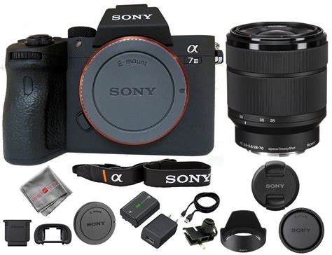 Sony A7 Iii Mirrorless Camera With 28 70mm Lens And Accessories Sony