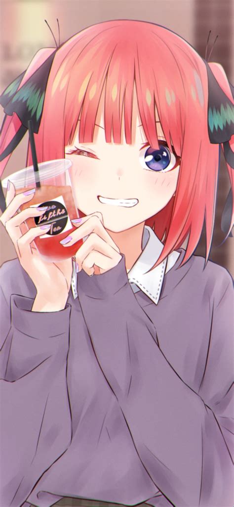 Anime The Quintessential Quintuplets Nino Nakano 828x1792 Phone Hd