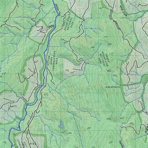 Getlost Map 8211 Huon Tas Topographic Map V15 175000 Map By Getlost