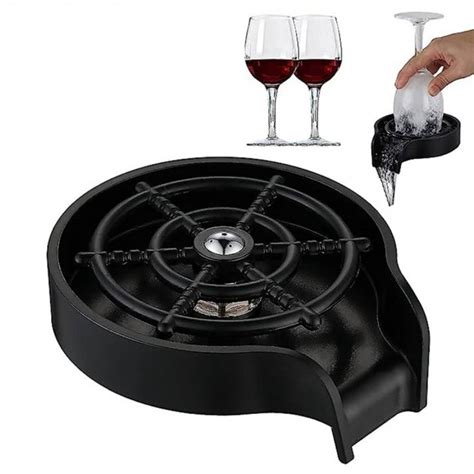 Кухонный ополаскиватель стаканов пластиковый JC-03 Glass-Washer для ...
