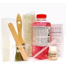 Ripley KIT FIBRA VIDRIO FIBRATEC NUDE M