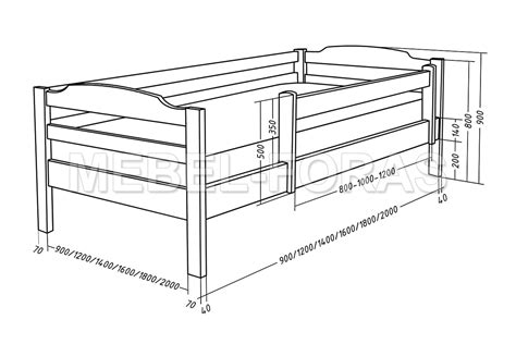 Чертеж кровати детской (76 фото) - красивые картинки и HD фото