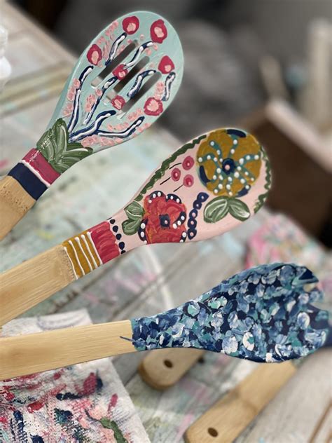 Diy Painted Wooden Spoons Re Fabbed