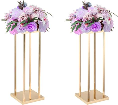 Amazon Vincigant Gold Metal Flower Stand Centerpieces For Table