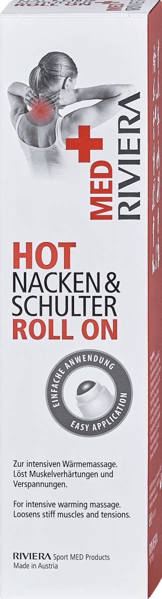 Riviera Med Hot Nacken Schultern Roll On Gel Ml Dm At