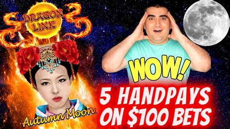 100 Bets And 5 Handpay Jackpots On Dragon Link Slot Huge High Limit