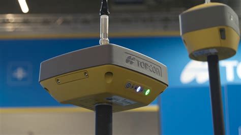 Topcon introduces HiPer VR GNSS receiver at Intergeo 2018 - YouTube