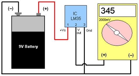 Circuit Diagram Of Digital Thermometer