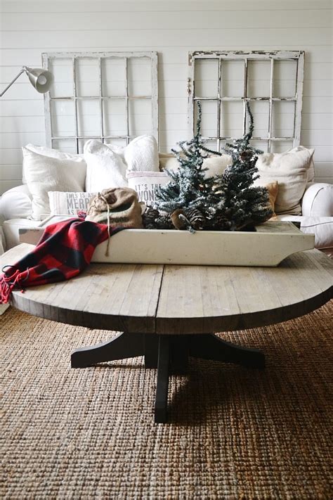 Simple Cottage Christmas Living Room Liz Marie Blog