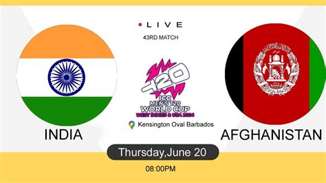 India Vs Afghanistan T World Cup Match Live Score Commentary