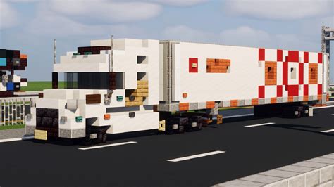 Target Semi Trailer Truck Minecraft Map