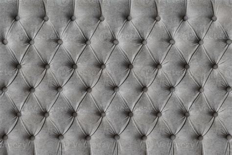 Gray capitone velours textile decoration with buttons 10942276 Stock ...